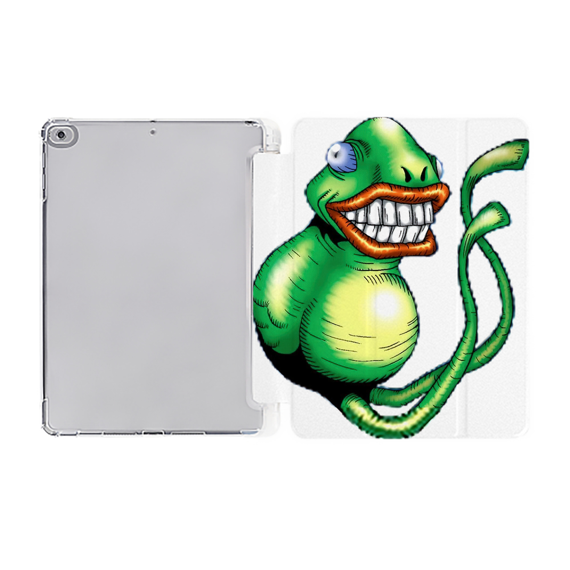 （画像用） 遊☆戯☆王 Yu-Gi-Oh! IPad ケース ペン収納付き 三つ折りスタンド PUレザー×シリコン 対応機種9.5/10.5/10.9インチ